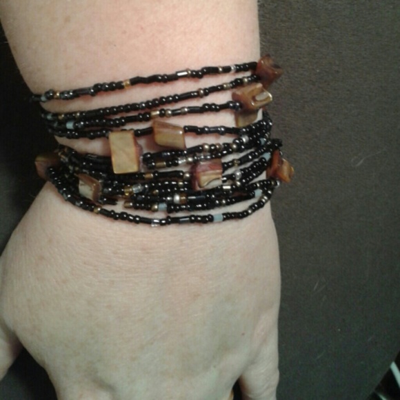 12 Stackable Stretch Bracelets - Picture 4 of 4