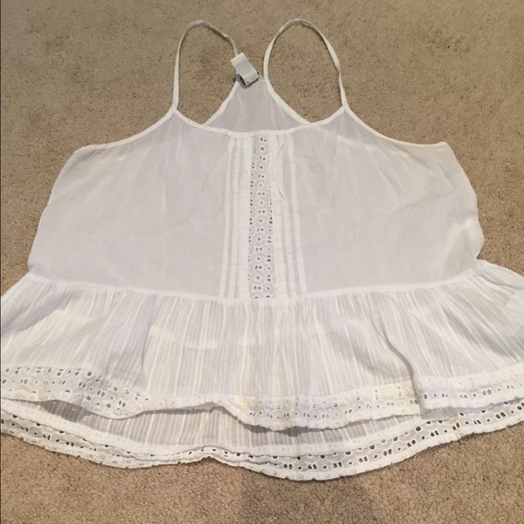 White summer blouse