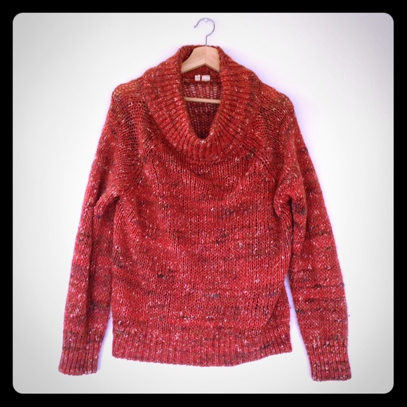 Moth chunky cowl neck sweater