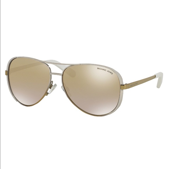Michael Kors Accessories - Michael Kors Chelsea Metal Aviator Sunglasses