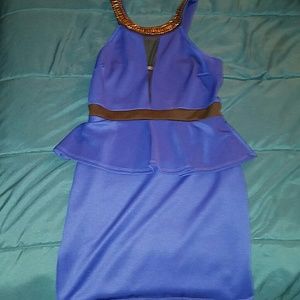 Charlotte Russe Royal blue dress