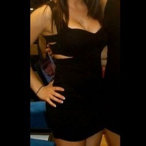 Forever21 dress with side cutouts