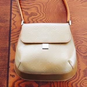 Authentic monogrammed gold Louis Vuitton bag