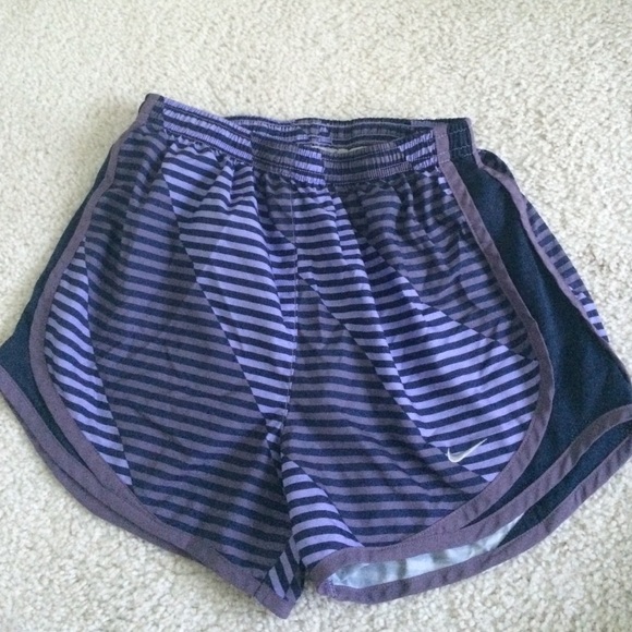 Purple Nike Tempo Shorts