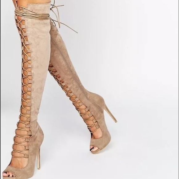 Daisy street over the knee boots