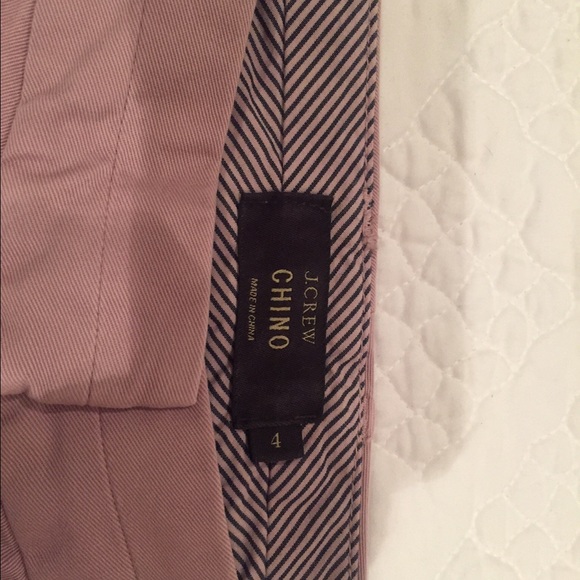 J Crew Chino Short Mauve