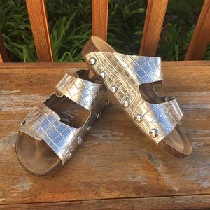 Sam & Libby silver sandals