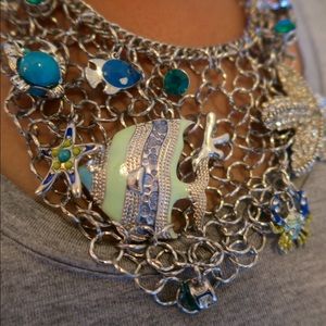 Aquatic Silver Necklace