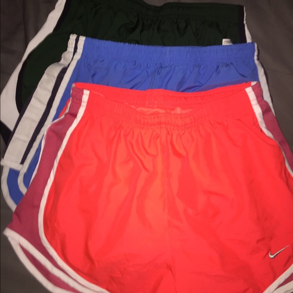 three pairs of small sized Nike shorts!!