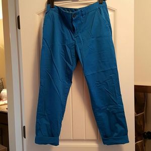 Blue khakis
