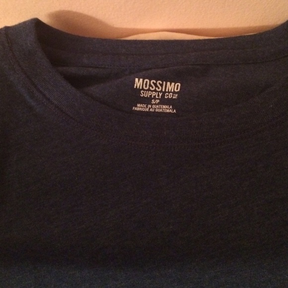 Long sleeve blue t shirt - Picture 2 of 2