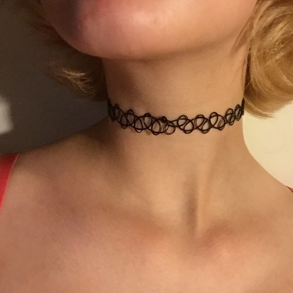 Dollskill Jewelry - Black tattoo choker Dollskill Jewelry - Black tattoo choker
