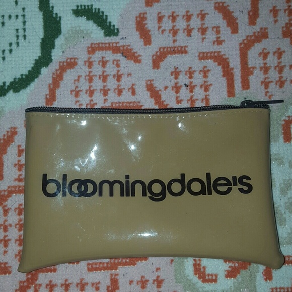 Little brown cosmetic bag