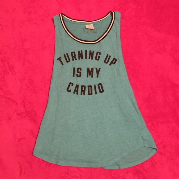 Victoria's Secret PINK turning up is my cardio