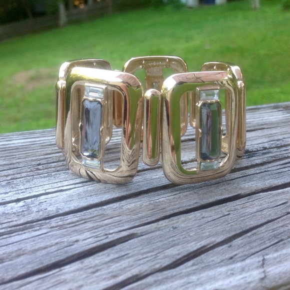 Jewelry - Gold Rhinestone Bracelet