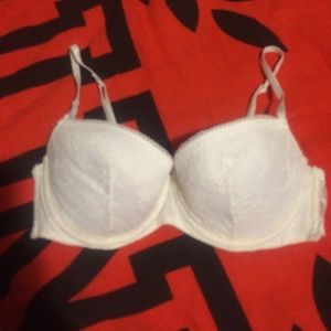 Calvin Klein White lace bra