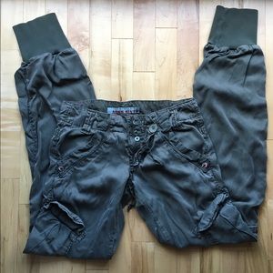 Miss Sixty Green cargo pants