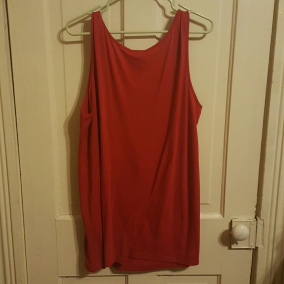 Torrid red ruffle zipper top - Picture 2 of 4