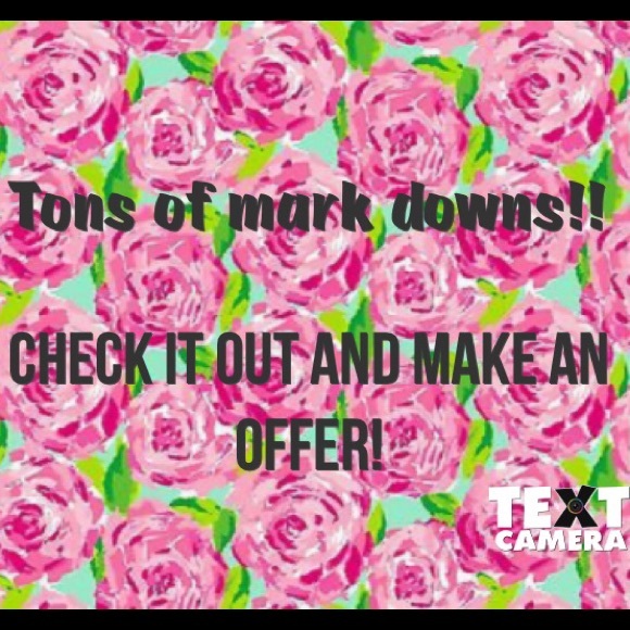 Tons of mark downs, happy to bundle and negotiate