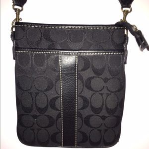 Coach Black Satchel