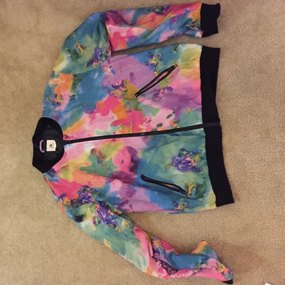 WATERCOLOR JACKET - Picture 1 of 4