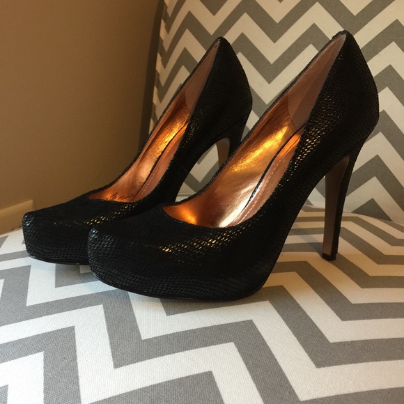 BCBG Black Sandals used only once