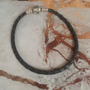 Leather Pandora bracelet