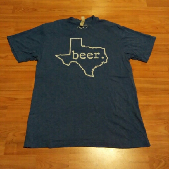 "Beer." Texas T-shirt
