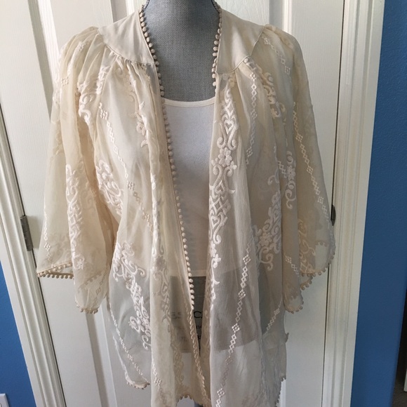 Cream kimono!