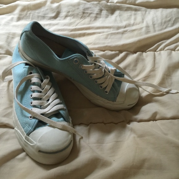 Robins Egg Blue Jack Purcell Sneakers