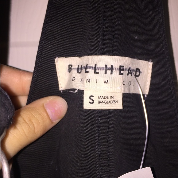 BULLHEAD black overalls