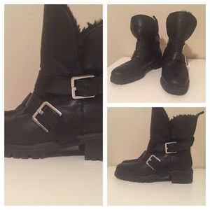 Zara biker boots