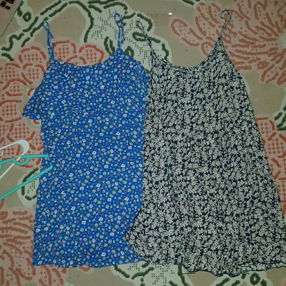 Two baby doll floral desses