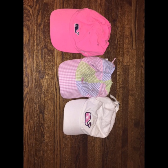 Three new vineyard vines hats
