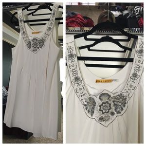 Alice + Olivia White Dress