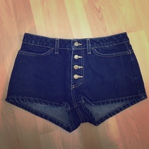 American Apparel Jean Shorts