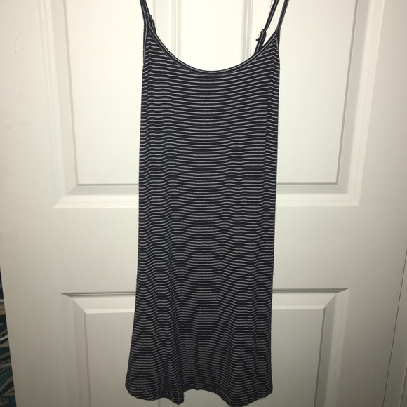 brandy Melville Blue striped dress