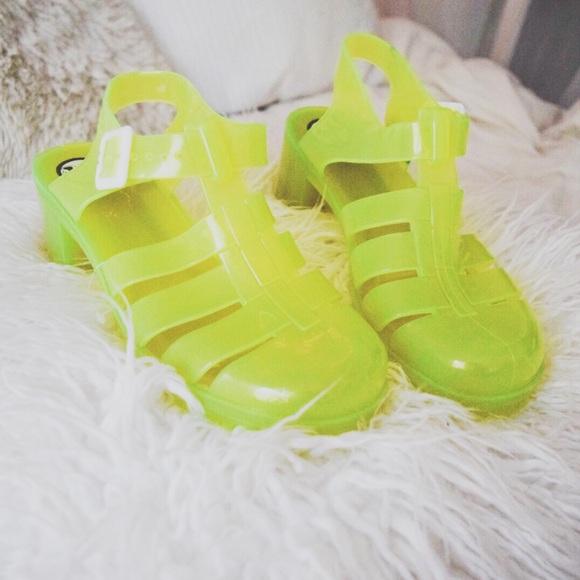 JUJU jellies lime green