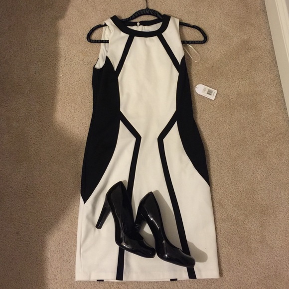 White and Black new dress