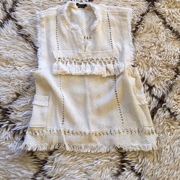 Isabel Marant Tassel sleeveless top 38 - Picture 1 of 4
