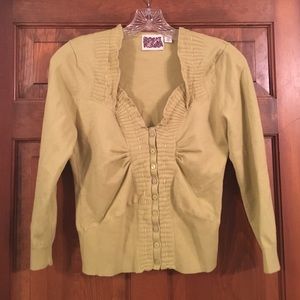 Anthropologie cropped cardigan