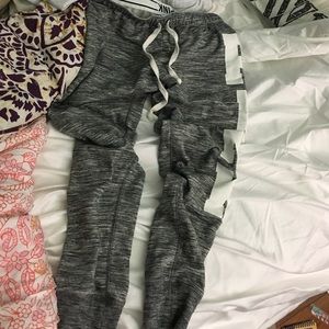 Grey joggers