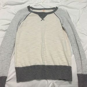 long sleeve sweat shirt