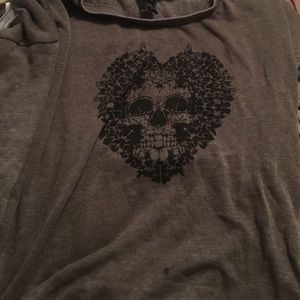 Torrid skull sweater