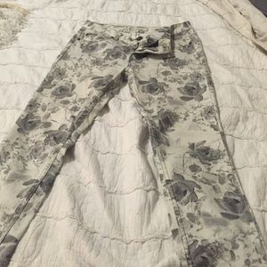 Free people floral jeans