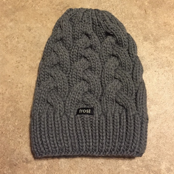 Frost grey beanie