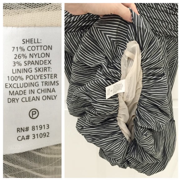 NEW Anthropologie Striped Choreographed Dress - Picture 4 of 4