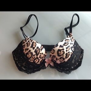 Leopard 32C Push Up Bra!