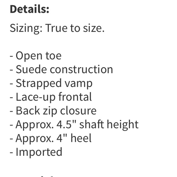 Steve Madden Sand Suede Lace Up Heel - Picture 3 of 4