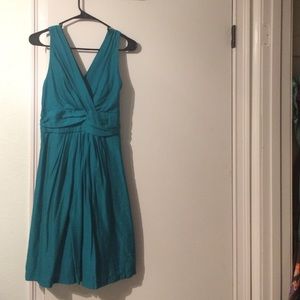 The Limited teal dress
